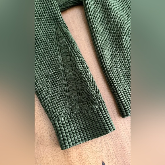 Sezane Isaure Cardigan Perfect Green - Size M - Picture 3 of 15